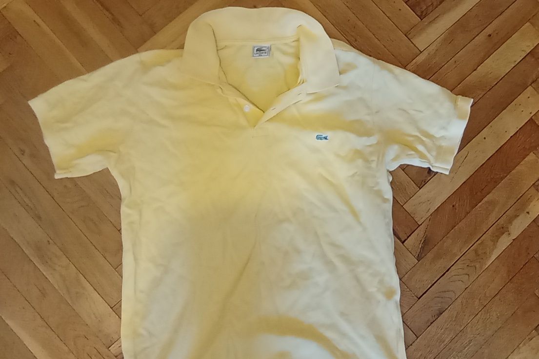 Мъжко поло Lacoste, жълто