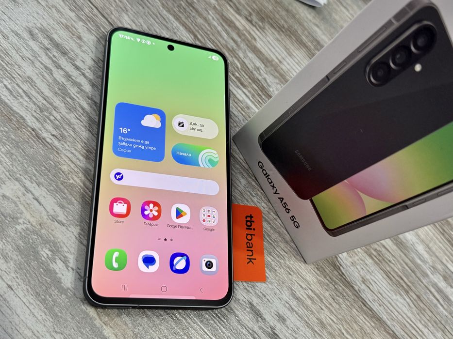 Samsung Galaxy A56 5G 256 GB 8 GB Ram Dual Sim Като Нов