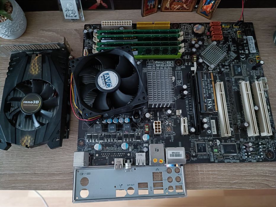 Kit Retro intel Q6600 8Gb  & MSI P6N SLI Platinium