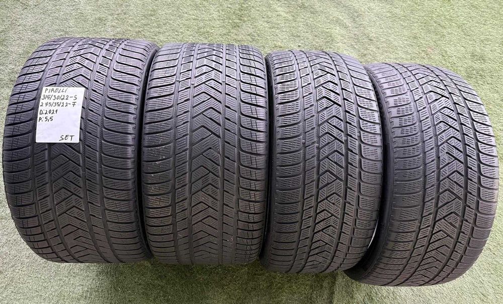 Anvelope iarnă 315/30/22 - 275/35/22 Pirelli