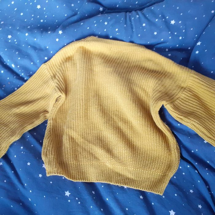 Pulover  galben Zafon