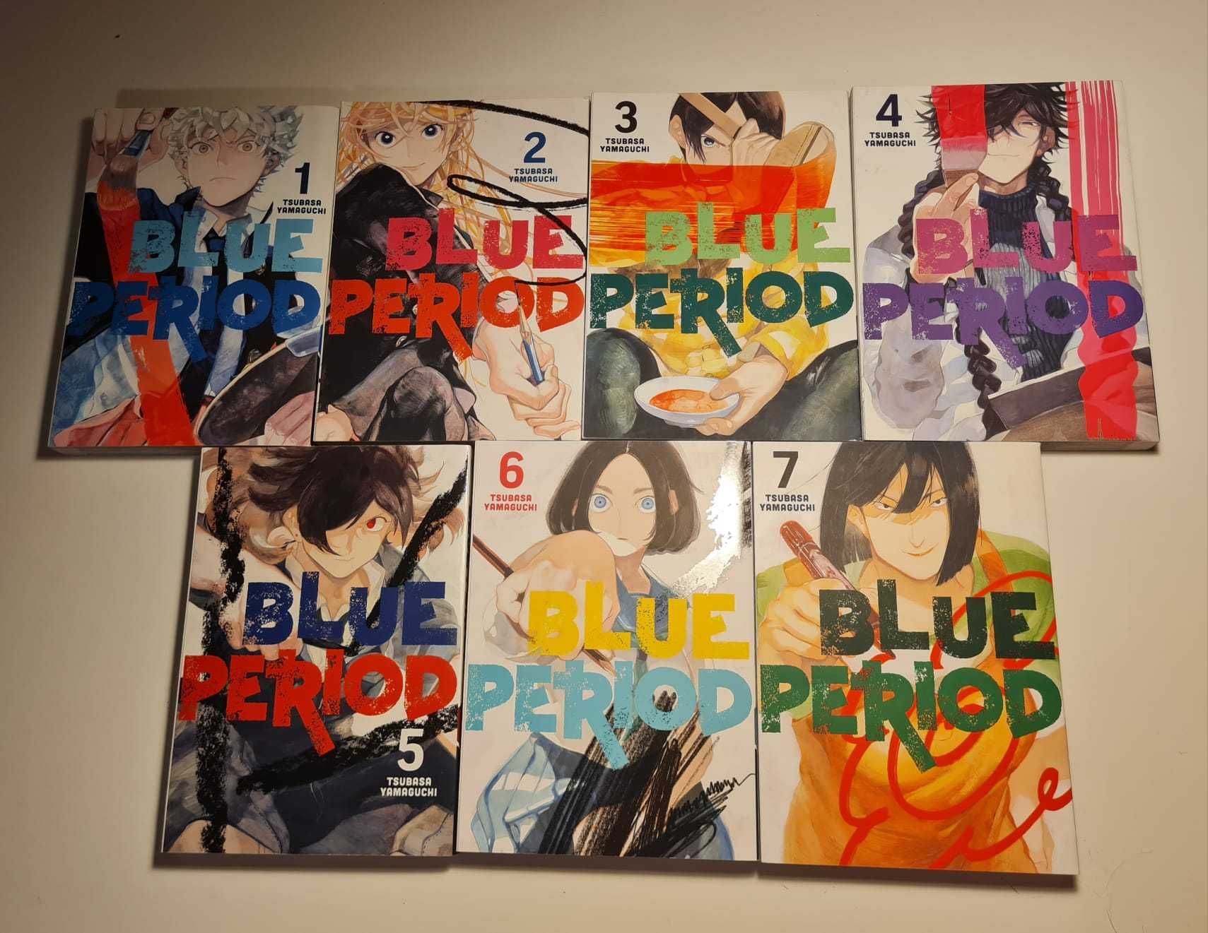 Manga, Blue period, vol. 1-7