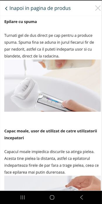 Epilator Panasonic