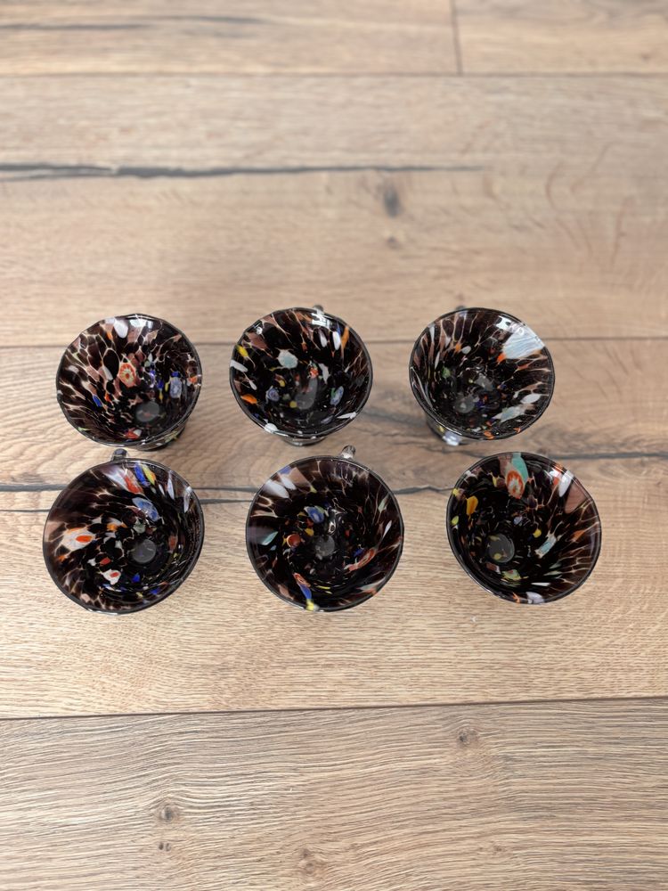 Set cesti sticla de murano