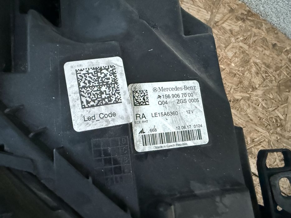 Far dreapta Mercedes GLA W156 Facelift LED High Performance Original