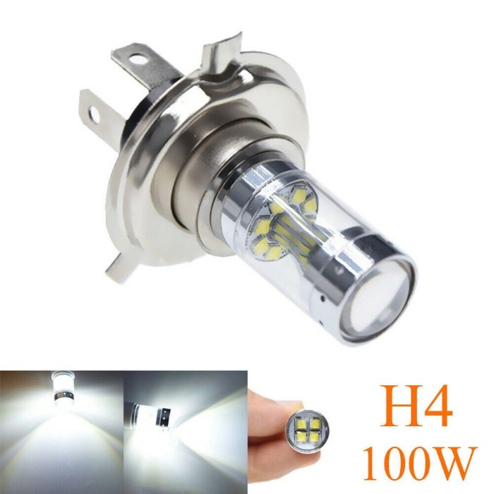 LED крушка за автомобил без вентилатор ЛЕД кола H7, H4, H3, H1, H11 H8