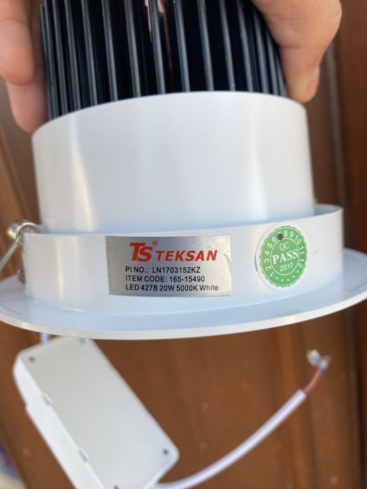 Teksan 20w 5000k 4000тг 1шт
