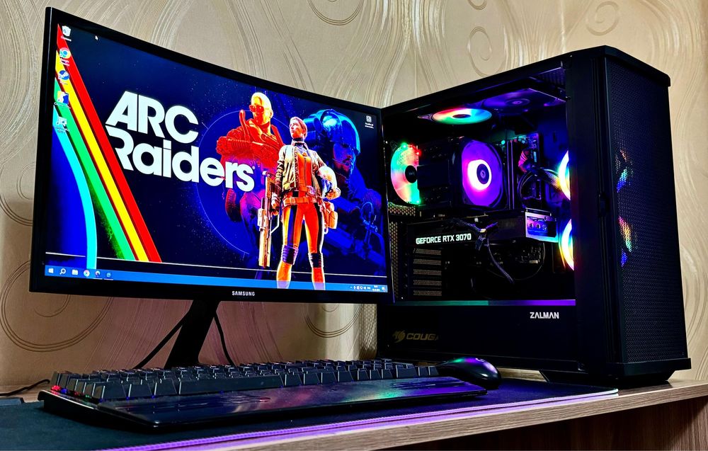Игровой Компьютер RTX3070 ВЕСЬ КОМПЛЕКТ
