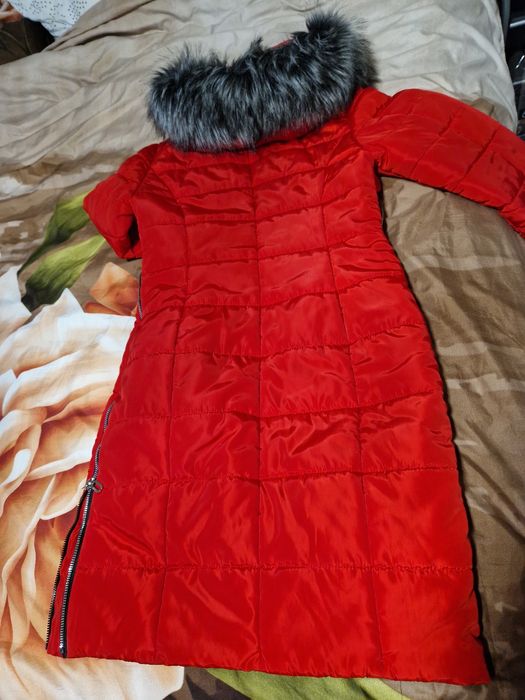 Geaca lunga de iarna matlasata