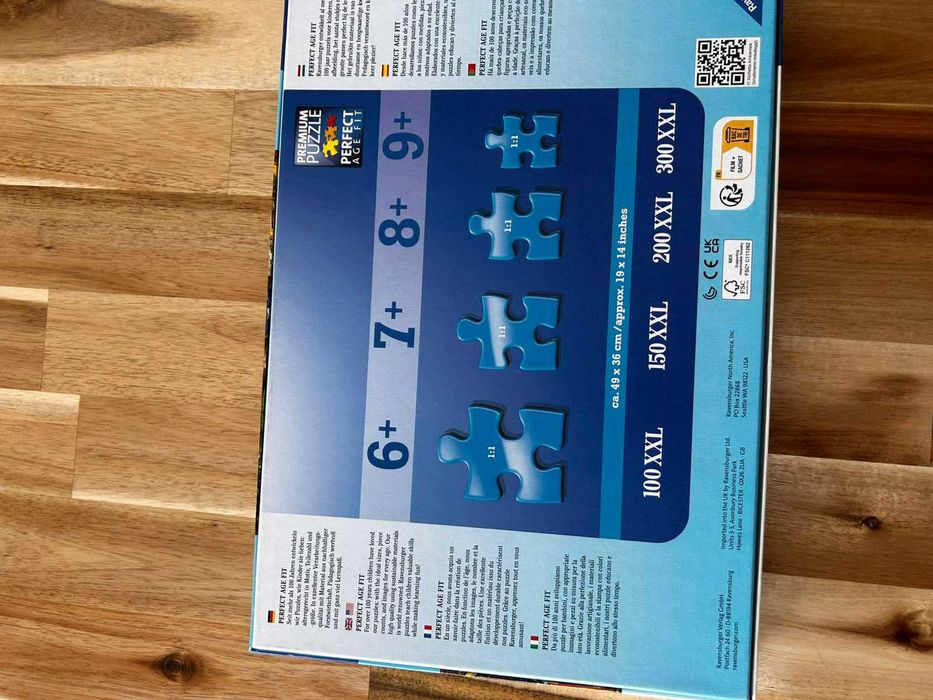 Пъзел Ravensburger XXL - Строителни превозни средства, 100 части