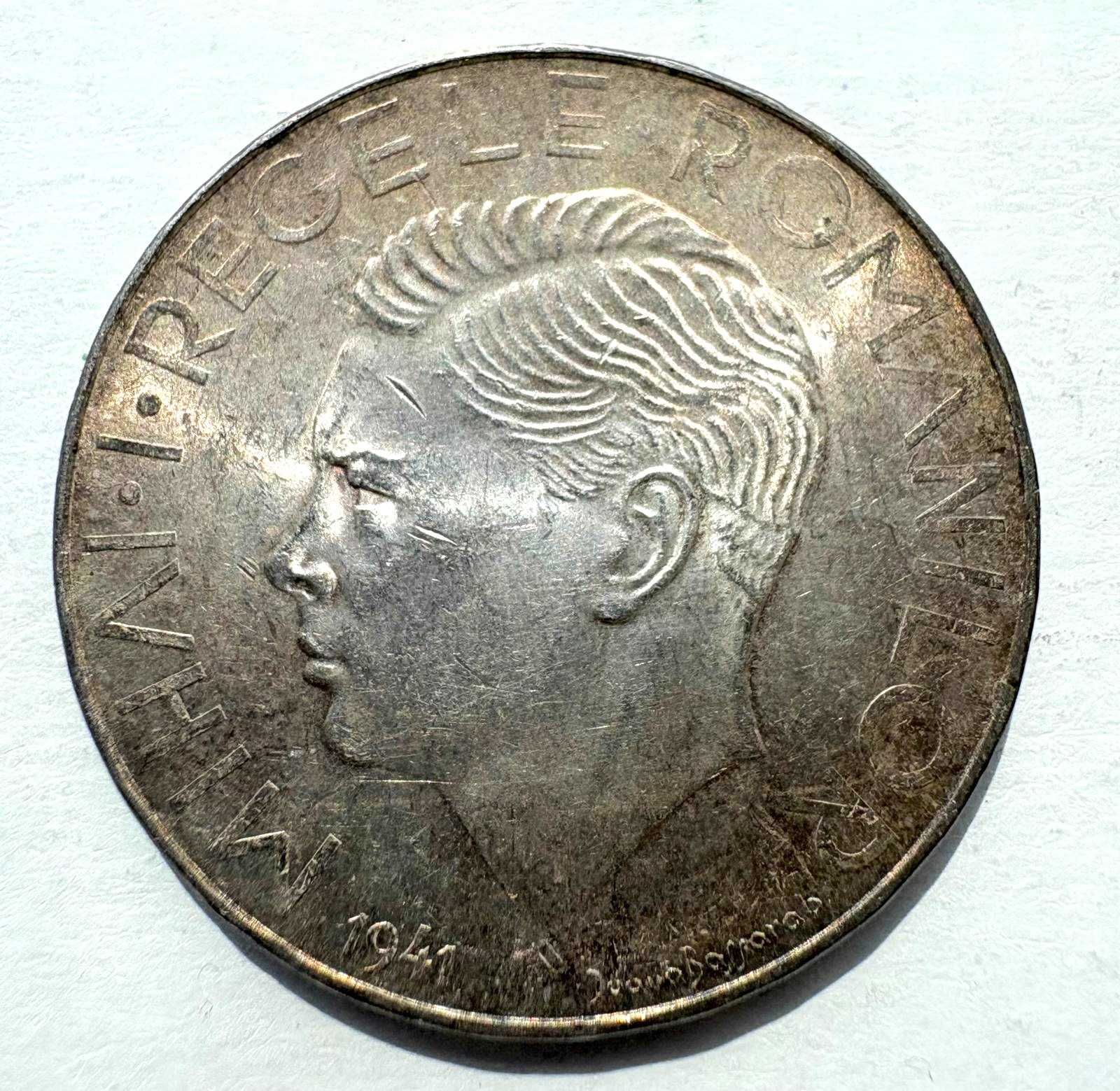 Moneda 500 lei Regele Mihai I - 1941