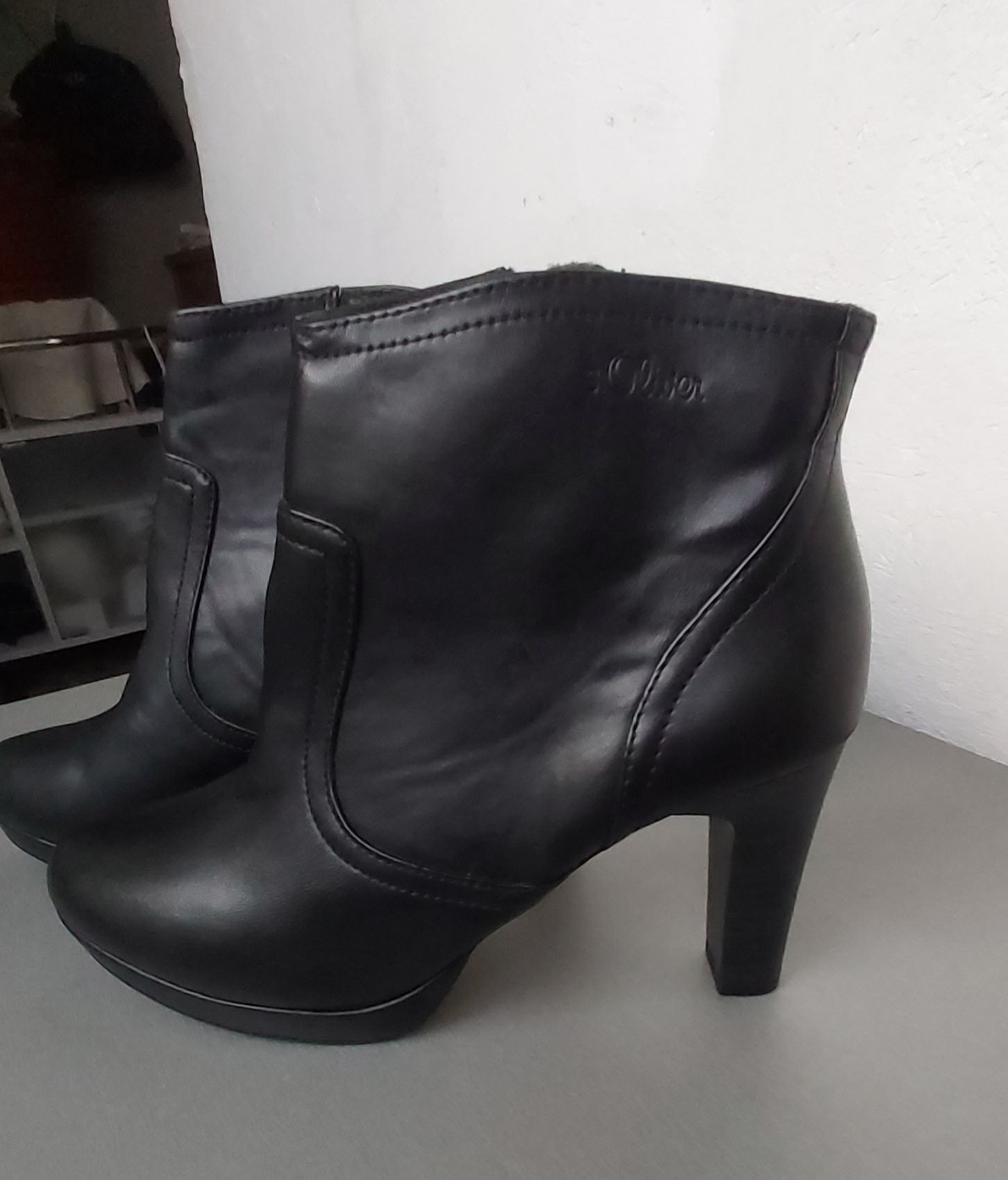 Botine piele s Oliver