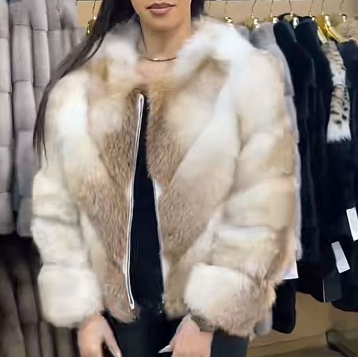 Blană Naturală din păr de Vulpe