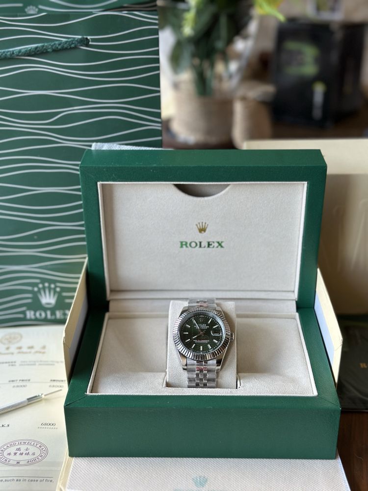 Rolex Datejust “Green Motif” 41 mm