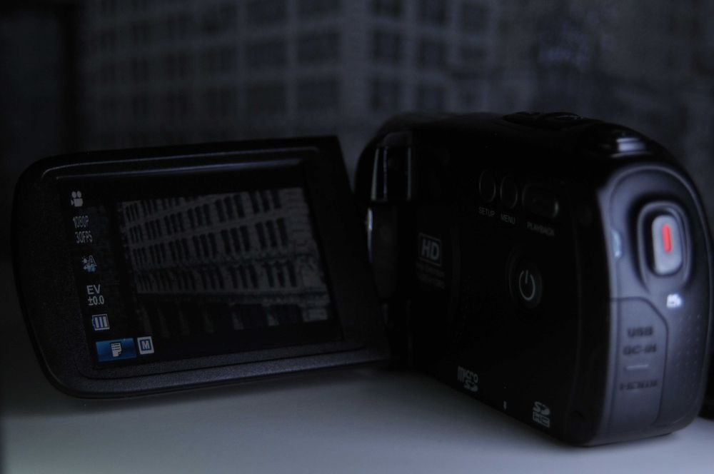 Видеокамера Medion MD 86652 с тъчскрийн. Работи със SD cards.