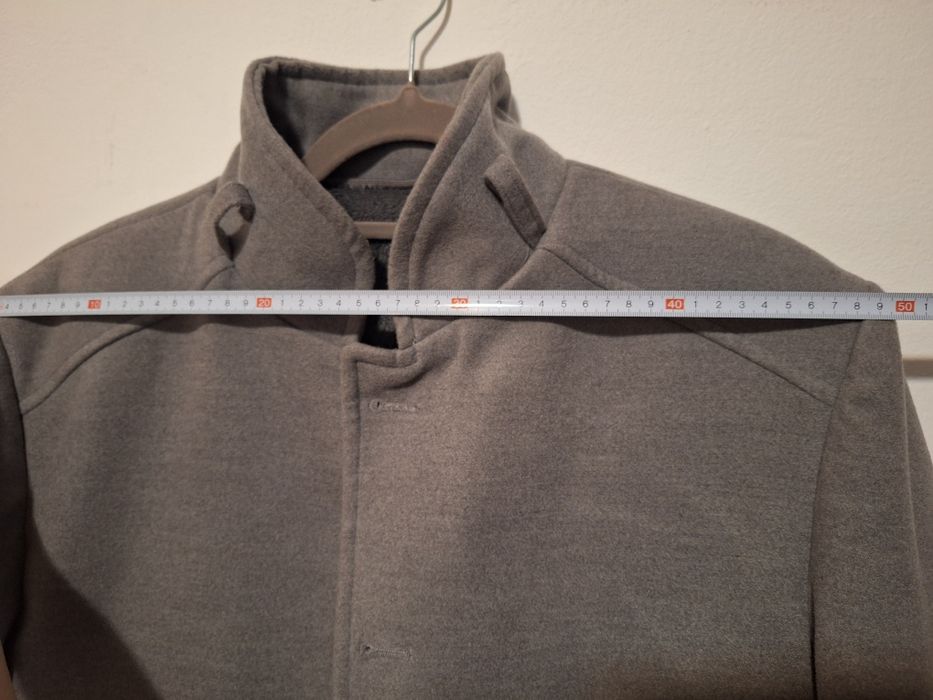 Palton de barbati gri marimea L