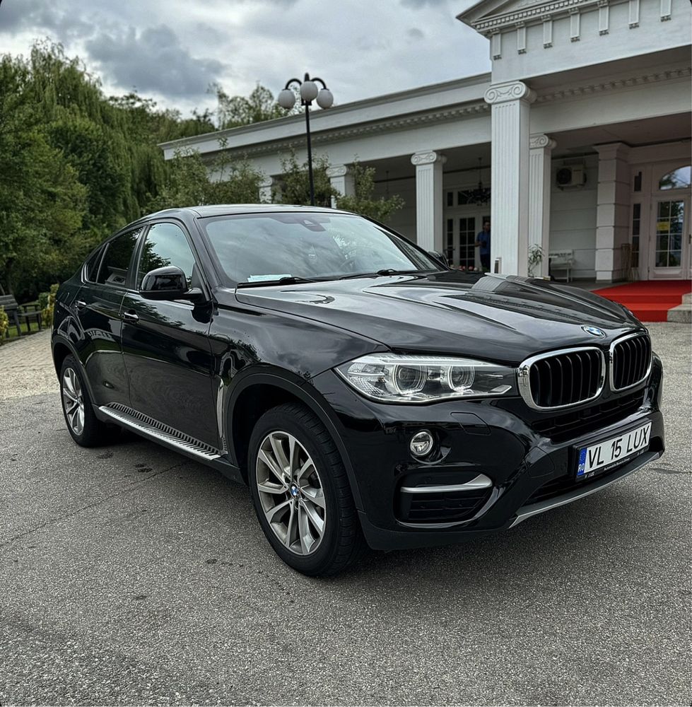 BMW X6 2015 xDrive F16/3.0 Diesel/Interior Cognac/Faruri Led/Lane&Side