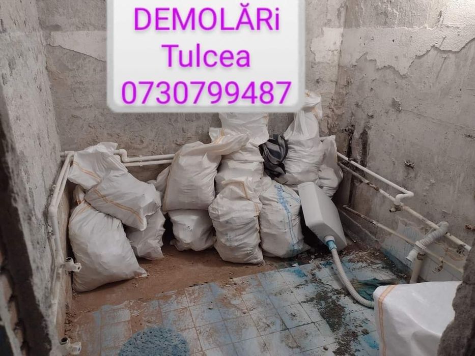 Demolări : case , apartamente,  garaje  , hale  , anexe  - Tulcea