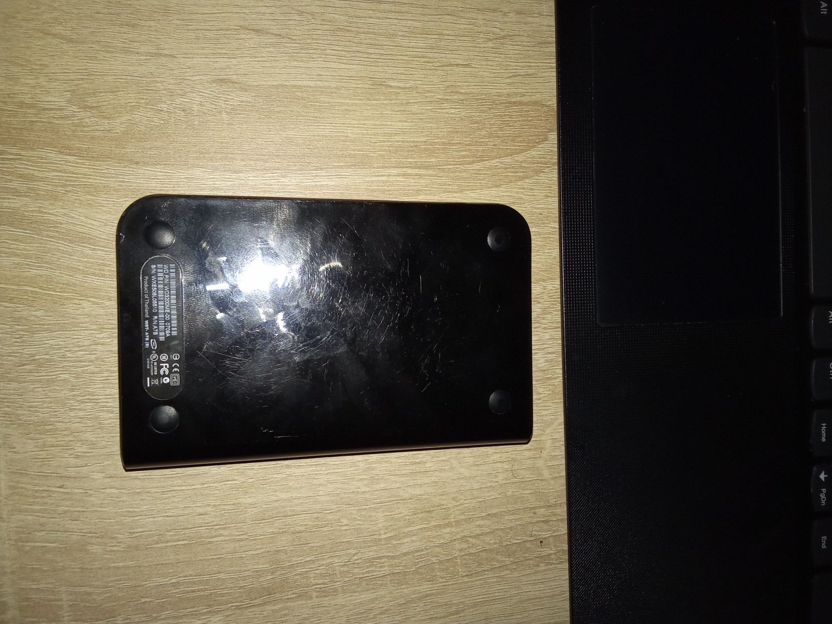 Hard disk laptop