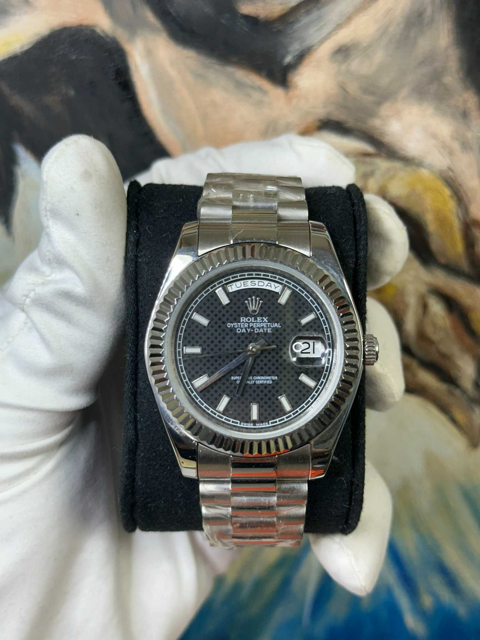 Rolex Day Date 41 MM Black Dial 228239
