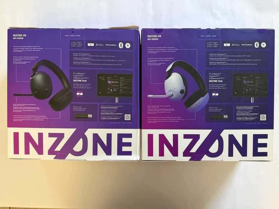 Casti Wireless Gaming PC/PS5 Sony InZone H9 ! SIGILATE + Garantie