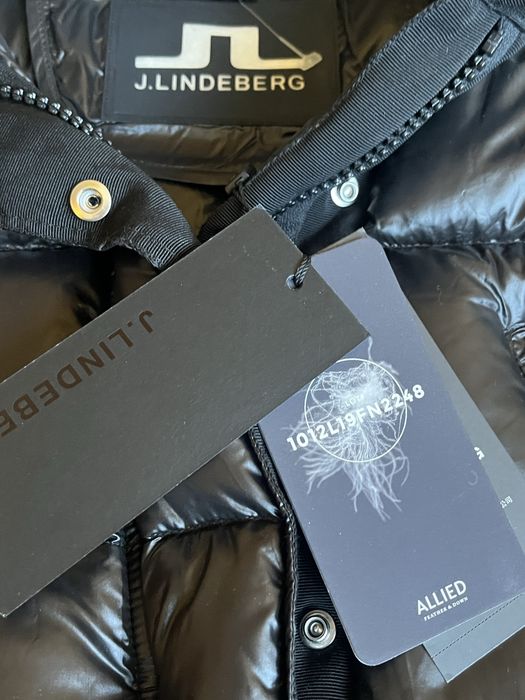 J.LINDEBERG : Ново дамско дълго  зимно яке с пух - размер S / Оригинал