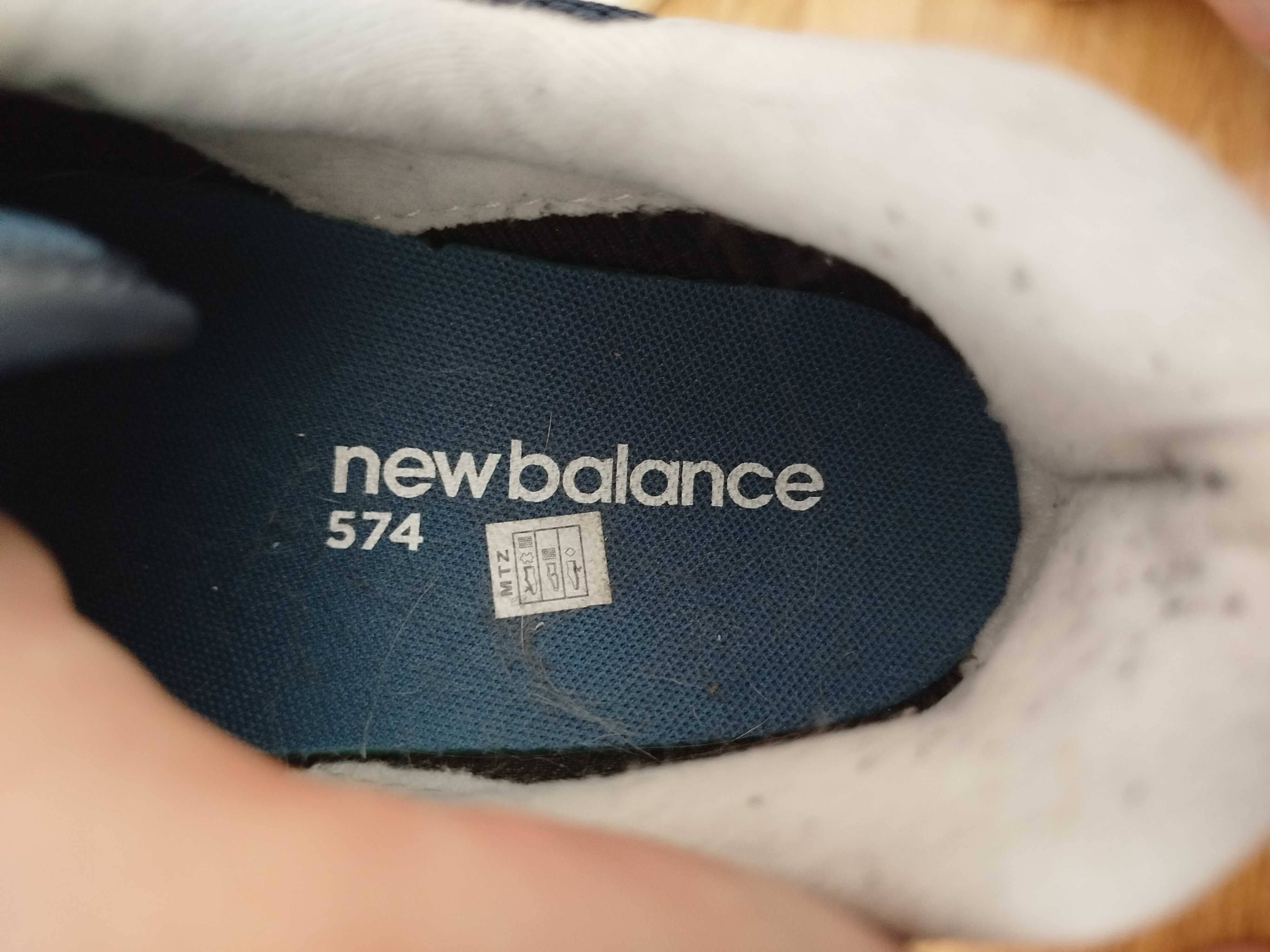 New balance 574's сини