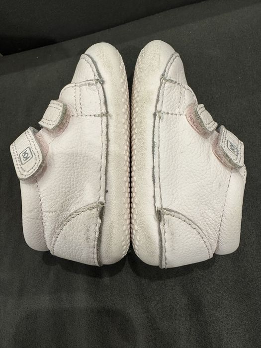 КОЛЕВ и КОЛЕВ - размер 19 - Кожена буйка Barefoot розов захарен памук