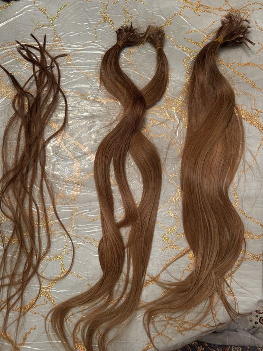 Натуральные волосы для наращивания 60 см — отличное состояние, Атырау