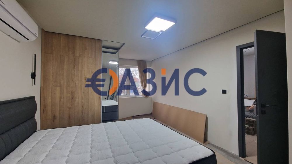 Апартамент с 1 спалня без такса поддръжка в центъра на Равда, 54 кв. м