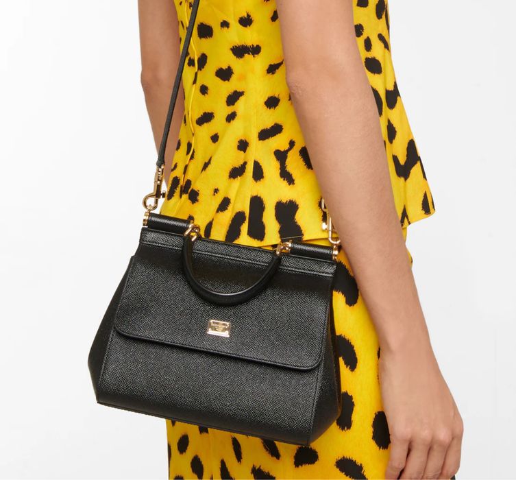 Sicily чанта естествена кожа