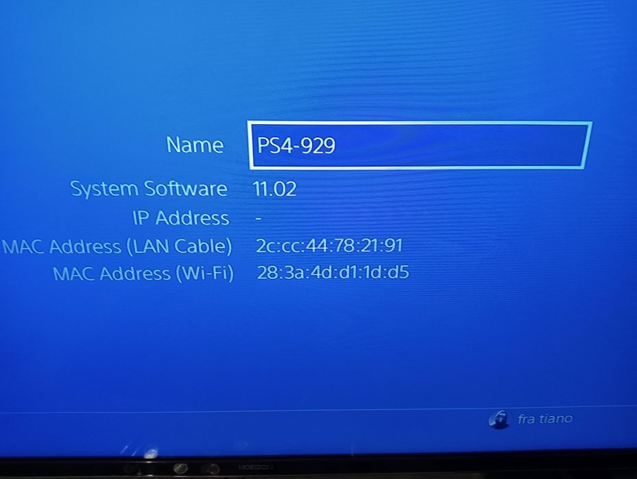 Vand s o n y ps4 slim