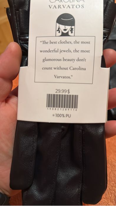 Mănuși dama imitatie