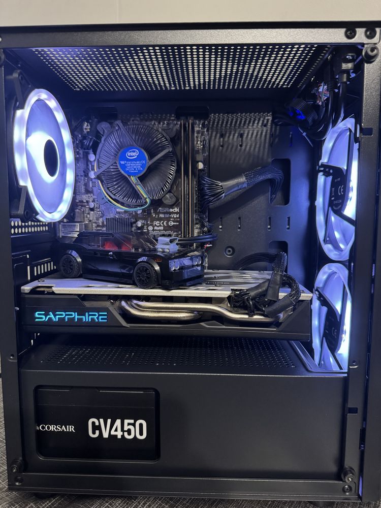 Геймърски компютър i5-4570, RX 570, 8GB