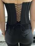 Vand top negru, marimea S