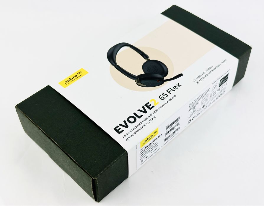 НОВИ! Слушлаки Jabra Evolve2 65 Flex USB-A Гаранция!