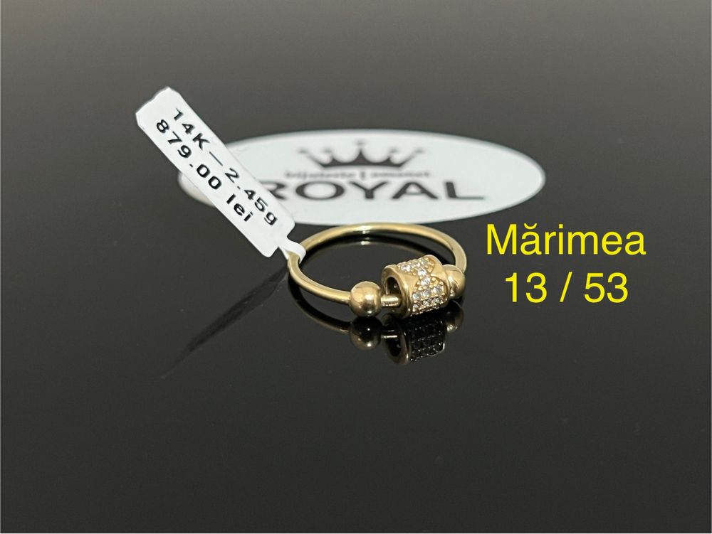 Bijuteria Royal CB : Inel dama aur 14k 2,45 grame