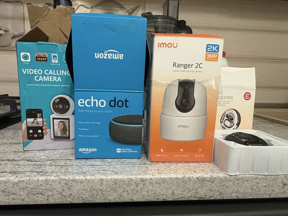 Camera interior si boxa alexa