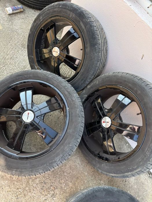 Set jante R18 echipate cu cauciucuri de vara 215 55 r 18