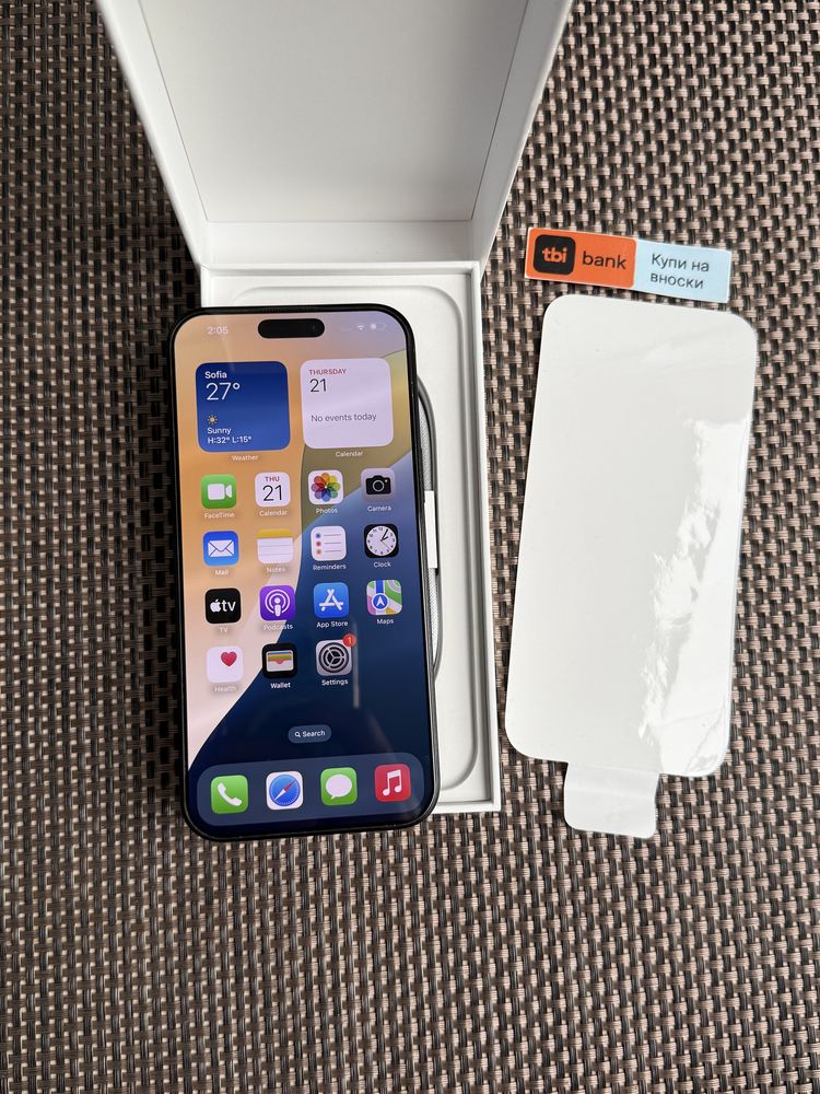 НОВ!512Gb *ЛИЗИНГ* iPhone 16 Pro Max Black Titanium / Гаранция