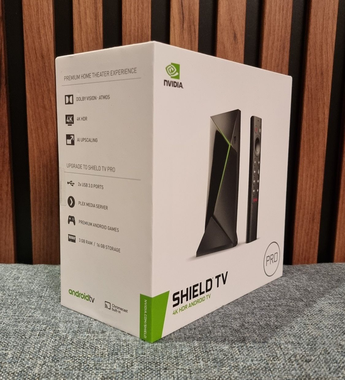 nVidia Shield TV PRO. 4K HDR Android TV. Dolby Vision ATMOS. Plex