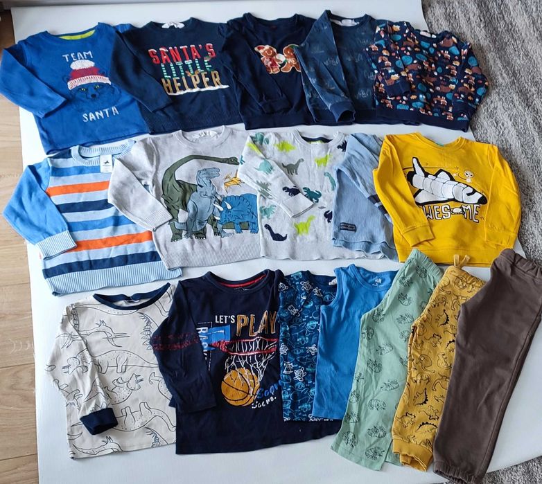 Сет лот дрехи за момче 98-104  H&M,Name it и др.