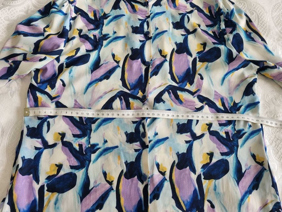 Цветна блуза от вискоза, 44 размер