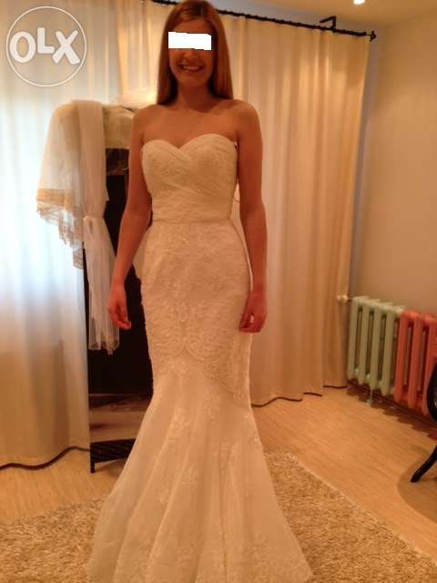 Rochie de mireasa "Fara Sposa"+voal lung