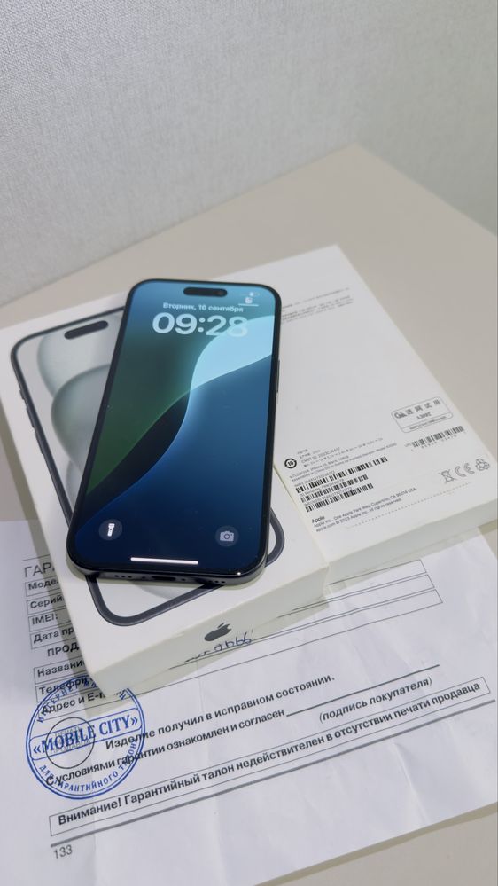 Продам iphone 15 /128 GB Айфон 15 2 физ карты сим