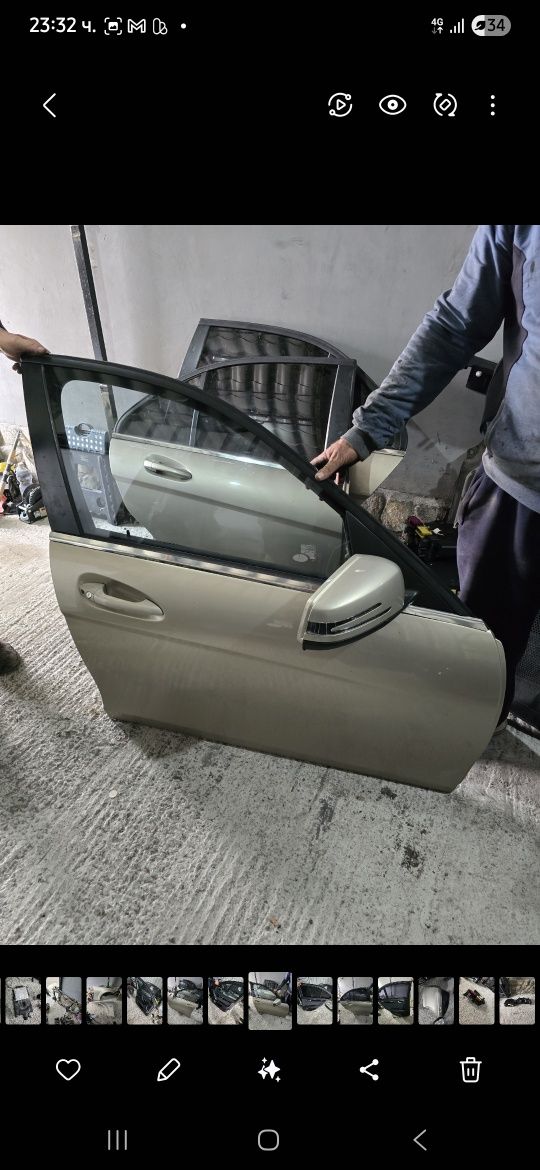 Предни и задни Врати Mercedes w204