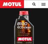 MOTUL 8100 ECO-CLEAN 0W30 1литър