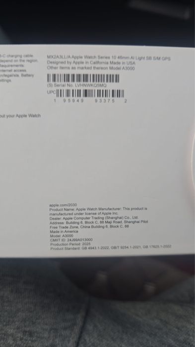 Продам оригинальный зарядка эпл вотч эйрподс про