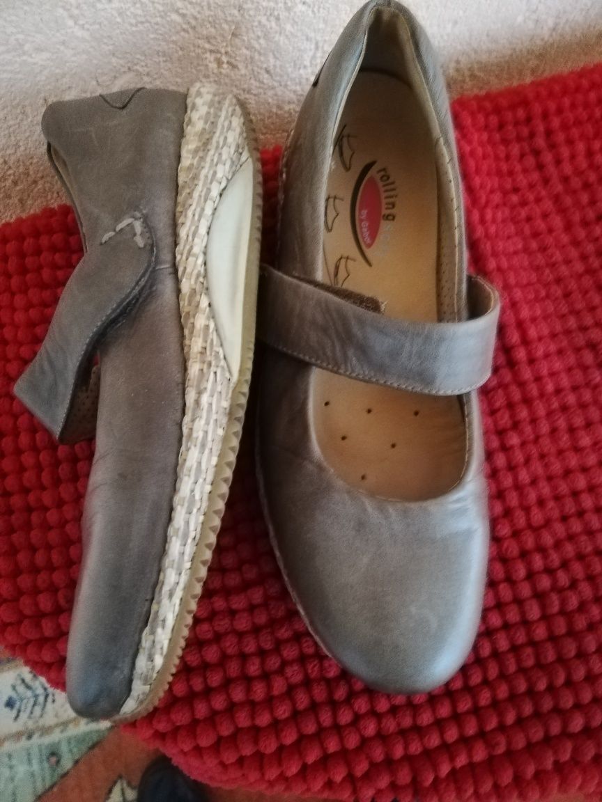 Pantofi piele nr 39 MBT dama Gabor