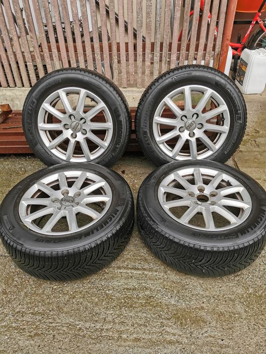 Jante roti 225 55 16 iarna Michelin M+S Audi B8.5 B8